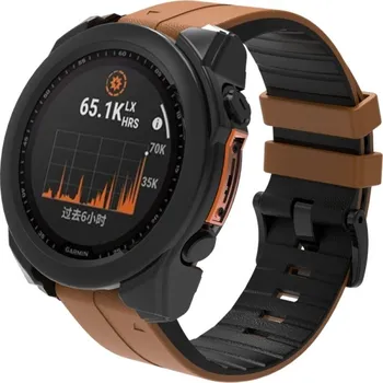 Příslušenství k chytrým hodinkám Ochranný kryt pro Garmin Fénix 8 43mm - Černý