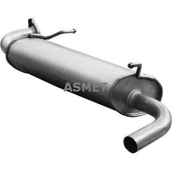 Tlumič výfuku Zadní tlumič výfuku ASMET 25.017