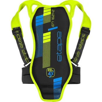 Chránič páteře ETAPE dětský chránič páteře BACKBONE, černá/limeta 116-134 cm