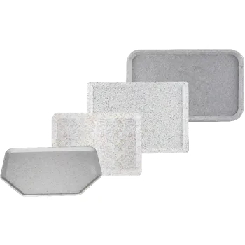 Podnos hexagonal 50x35 polyester sůl/pepř | REDFOX - RF - Podnos hexagonal 50x35