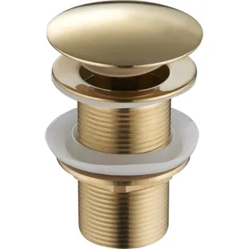 Zátka umyvadlová Click-Clack bez přepadu kulatý Mexen