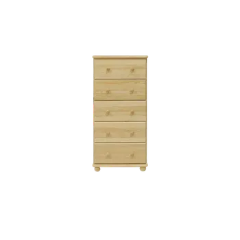 Komoda Dřevěná komoda MB 22 borovice masiv - šířka 60 cm