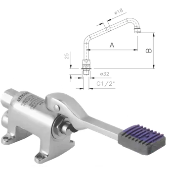 Pařezová fréza Baterie nášlapná | REDFOX - NAB 1