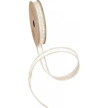 Stuha Chaks Samolepiaca ozdobná stuha - Ivory 1 cm x 2 m