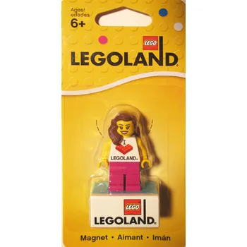 Hračka LEGO® 851331 Magnet Set, Minifigure I Brick LEGOLAND Female