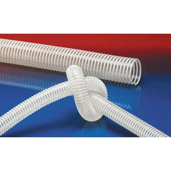 NORRES 20 NORPLAST PUR 385 AS - hadice pro ods. abrazivních mat., odolná mikrobům, samozhášivá