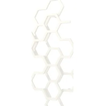 Radiátor Terma Hex 1220x486 vodní radiátor RAL 9016 ZX