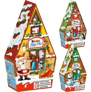 Čokoláda Kinder Mini Mix domeček 76 g mix motivů