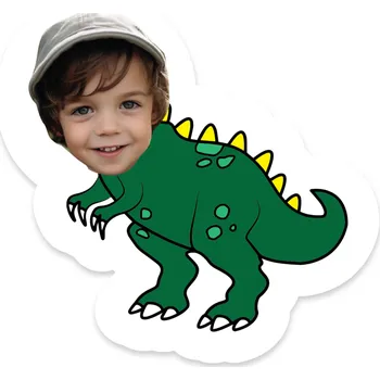 Party nádobí Personal Personalizovaný zápich na tortu - Dinosaury