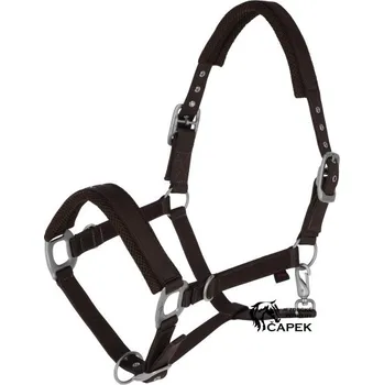 Vybavení pro koně Ohlávka Covalliero -SOFT S/S24- - Hnědá - Pony