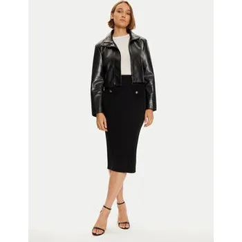 Dámská sukně Luisa Spagnoli Pouzdrová sukně Maionese 58497 Černá Slim Fit M