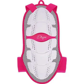 Chránič páteře Dětský páteřák JUNIOR FIT Etape Velikost: M (128-140cm), Barva: bílá/růžová