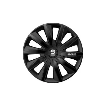 Poklice na kolo Poklice na kola Sparco 14" model Milano (barva černá) - 4 kusy SLEVA 14%