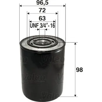 Filtr do auta Olejový filtr VALEO 586007