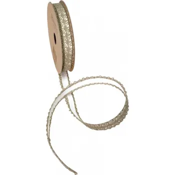 Stuha Chaks Samolepiaca ozdobná stuha - Natural 1 cm x 2 m