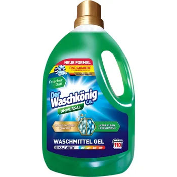 Prací gel Waschkönig Universal XXL Gel na praní bílého a barevného prádla 110 Pracích cyklů