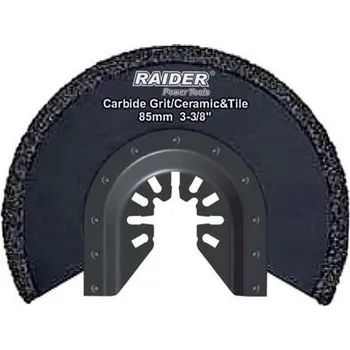 Raider Půlkulatý pilový list pro oscilační brusky, s tvrdokovovými zrny, pr.85mm RD - TM-155606