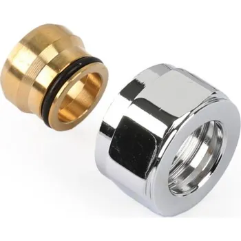 Hlavice pro radiátor Terma adaptér na měděné trubky GW M22x1,5–Ø15 Chrome