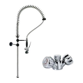 Pařezová fréza Sprcha ze stolu s baterií | REDFOX - DOC 1+