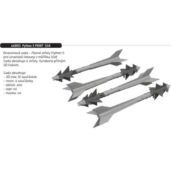 Plastikový model Eduard 1/48 Python 5 PRINT