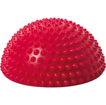 Balanční podložka JAKOBS Balanční polokoule Senso Balance Igel s výst. 16 cm červená