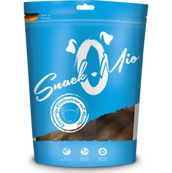 Pamlsek pro psa 7 ks SnackOMio křupavé hovězí uši s mušlemi pamlsky pro psy