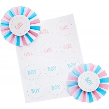 Chaks Sada odznakov - Boy or Girl ?