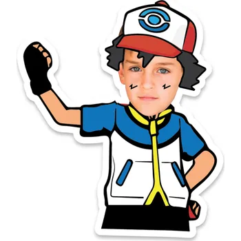 Party nádobí Personal Personalizovaný zápich na tortu - Pokémon