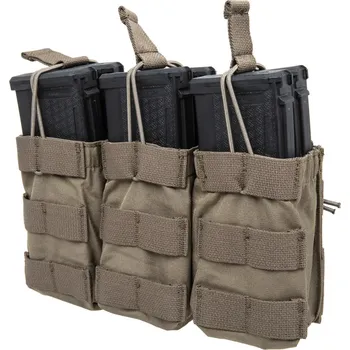 Trojitá otevřená sumka pro zásobníky AK/7,62 s MOLLE - Ranger Green, Emerson Gear