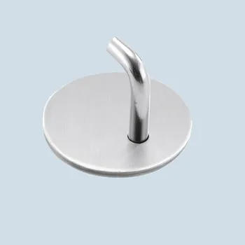 Držák na ručník Samolepicí háček - stříbrný kovový nerez