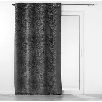 Sprchový závěs Antracitový sametový závěs 140x240 cm Analia – douceur d'intérieur ID_1631414