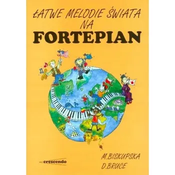 Kniha Łatwe melodie świata na fortepian