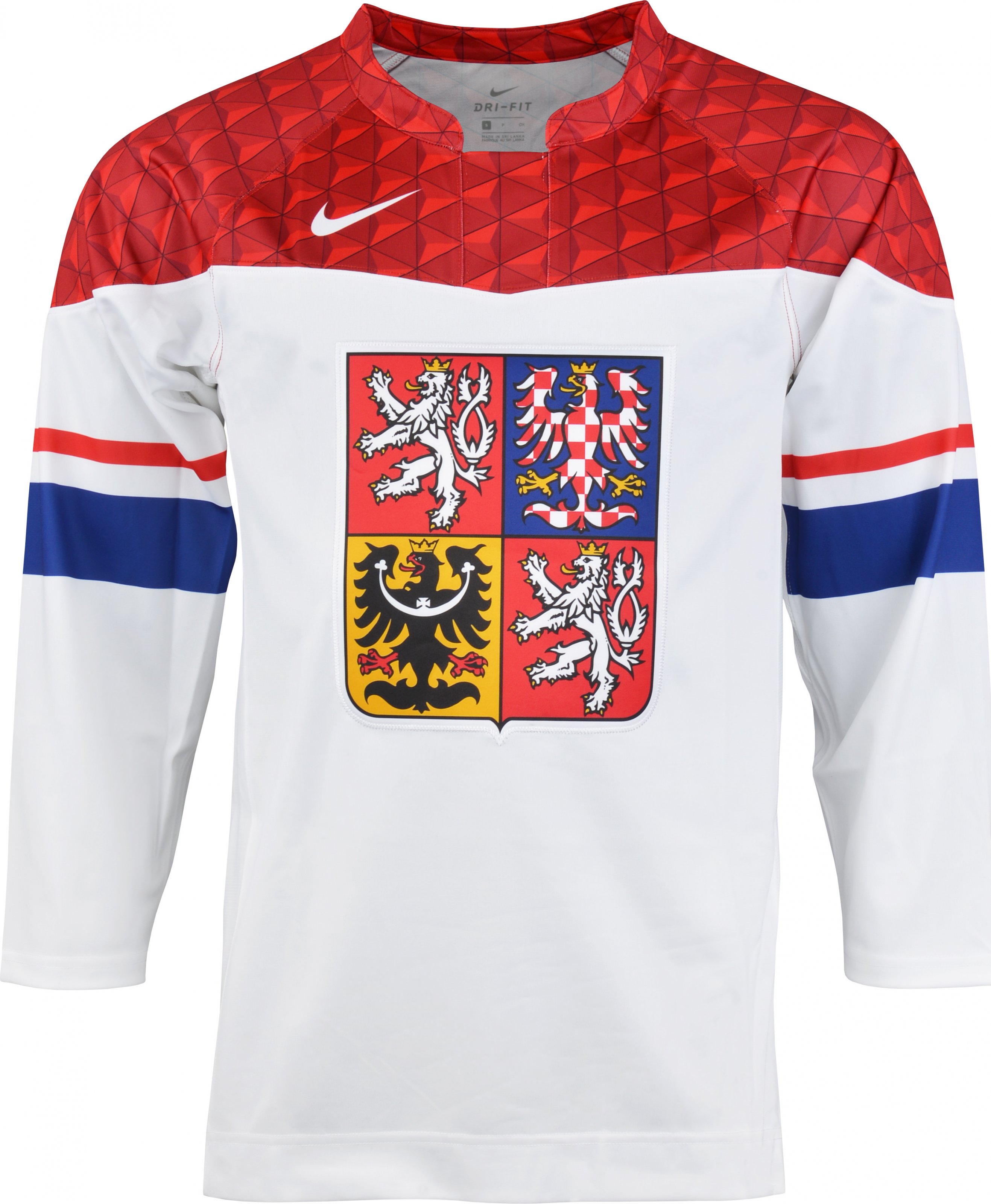 Dres české hokejové reprezentace NIKE IIHF World Championships replica - bílý Velikost: XL
