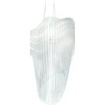 SLAMP AVISS00WHF01T00000EU Avia suspension S, bílé designové svítidlo od Zaha Hadid, 2x12W E27 + 7W Spot LED PAR 20, 85cm
