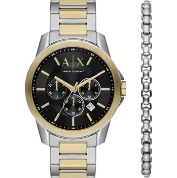 Hodinky Hodinky Armani Exchange Banks Chronograph SET AX7148SET