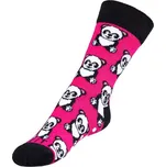 Ponožky dětské Panda Růžová,Bílá,Černá - 30-34 BX1000914