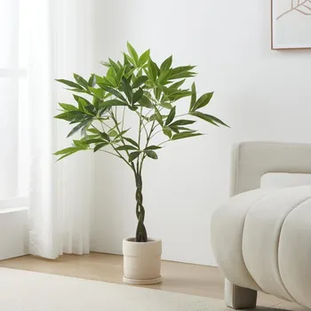 umělá květina Eglo 428361 - Umělá rostlina v květináči YUBETSU 89x59 cm