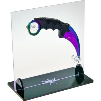 Pracovní nůž CHZ Stojánek na karambit "KARAMBIT STAND" transparentní