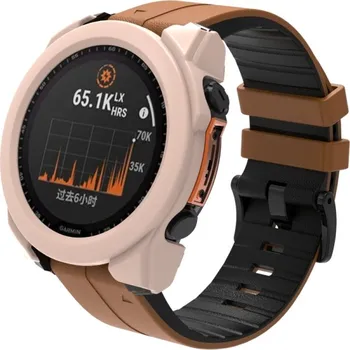 Příslušenství k chytrým hodinkám Ochranný kryt pro Garmin Fénix 8 51mm - Růžový