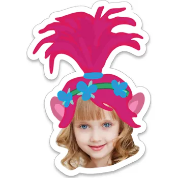 Party nádobí Personal Personalizovaný zápich na tortu - Trollovia