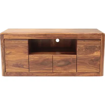 Televizní stolek Masivní tv stolek z dřeva palisandr 140x60x45
