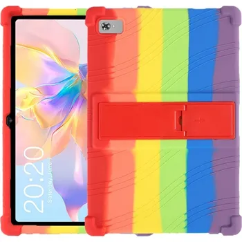 Pouzdro na tablet VSECHNONAMOBIL 90073 WAVE Silikonový obal pro Teclast P40HD RAINBOW