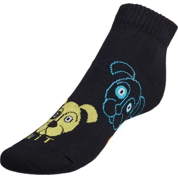 Dámské ponožky Ponožky nízké Pes černý Černá BX1000940 - 35-38