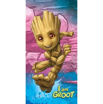 Dívčí plavky JERRY FABRICS Osuška Groot I am Groot Bavlna - Froté, 70/140 cm