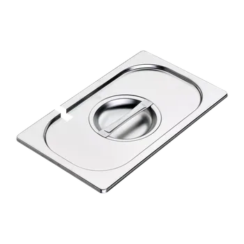 Myčka nádobí Víko GN 1/4 otvor pro naběračku nerez | REDFOX - VGN 1/4 N