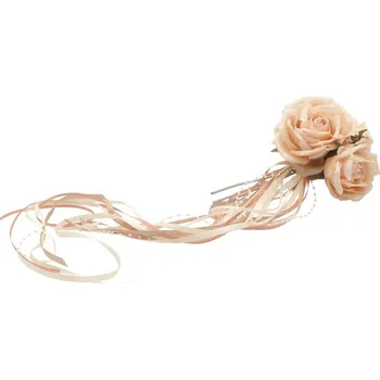 umělá květina Chaks Umelé ruže - Béžové 3 ks