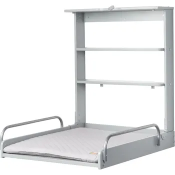 přebalovací pult a komoda Zeleno-šedý závěsný přebalovací pult Roba style – Roba ID_1579234