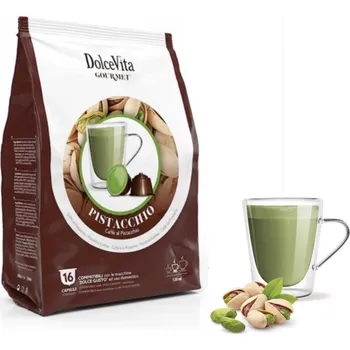 DolceVita Italfoods Cappuccino Pistácie 16 ks