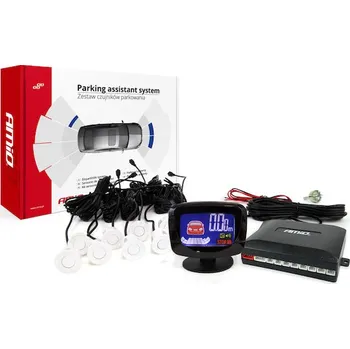 Parkovací asistent **Parkovací asistent LED-GRAF 8 senzorů bílých