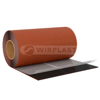 Hliníkový pás pro úpravy komínu ROLLKOM 3D 300 mm RAL 8004 (cihlově červená)